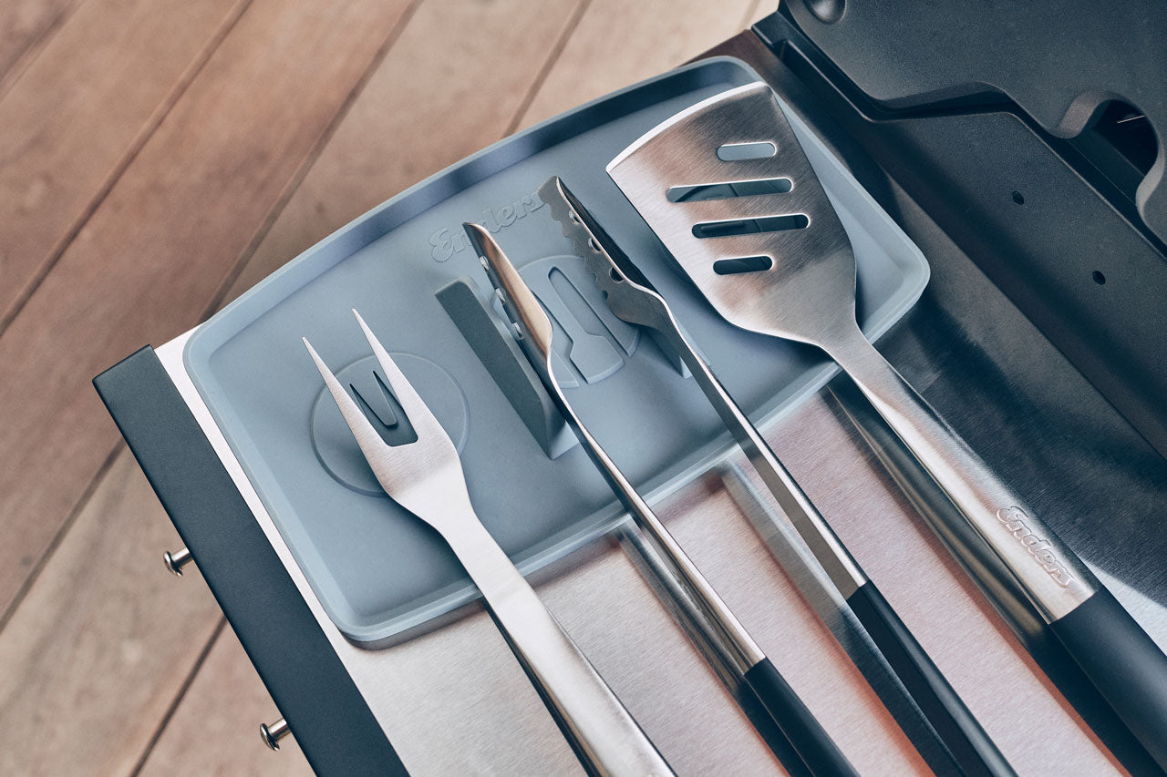 VASSOIO IN SILICONE PER UTENSILI E ACCESSORI BBQ