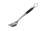 Spazzola BBQ Premium con Setole Acciaio Inox Argento Nero Enders