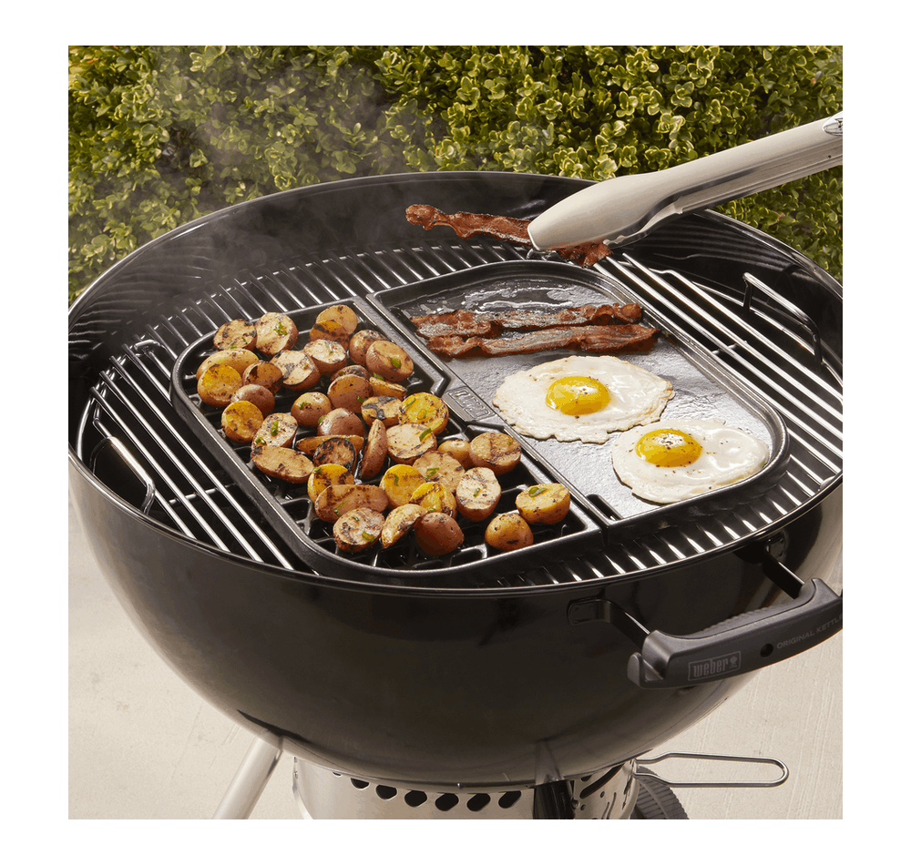 GRIGLIA CON PIASTRA ROSOLATURA GOURMET BBQ SYSTEM