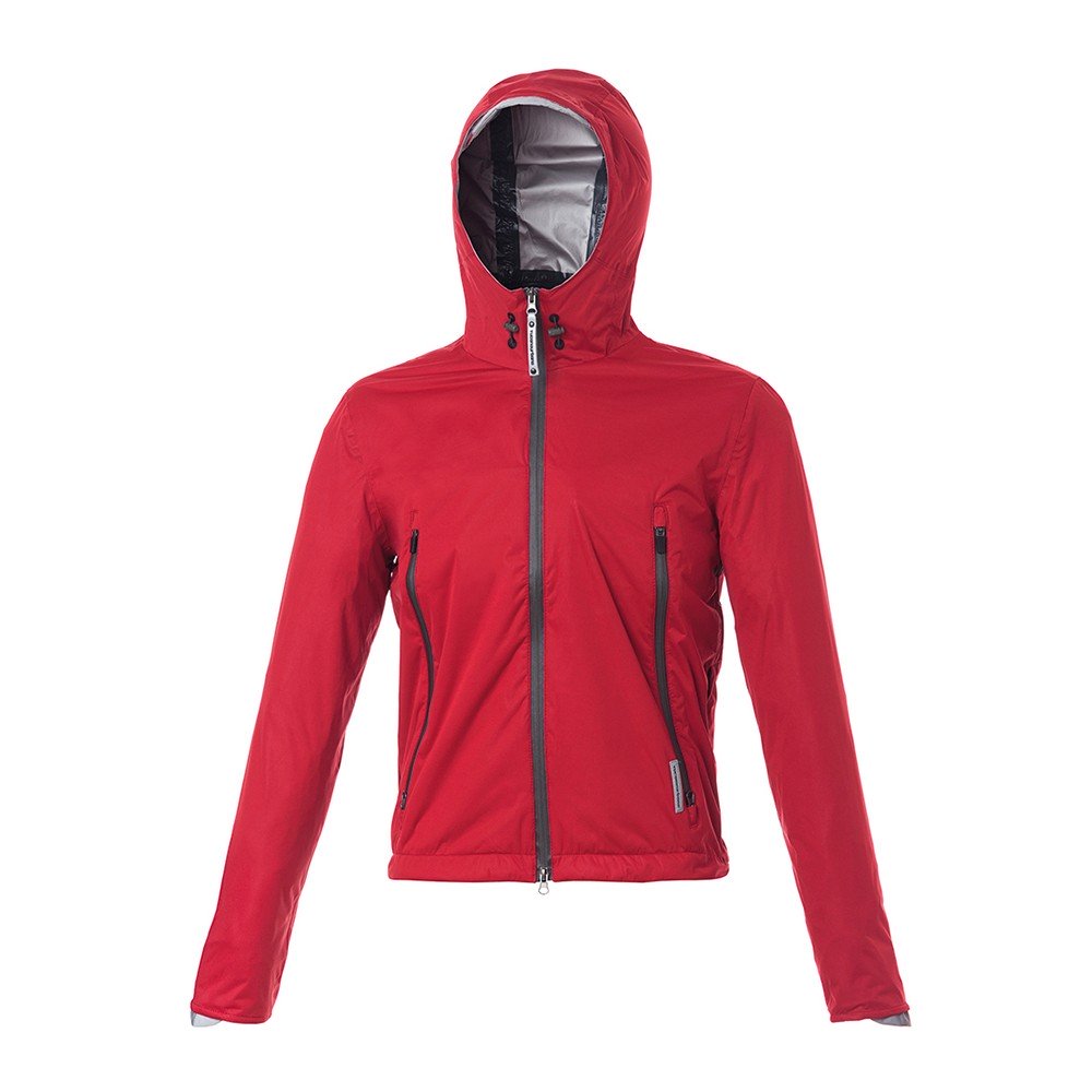 GIUBBOTTO FAUSTO ROSSO ANTIVENTO TAGLIA M