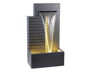 FONTANA RETTANGOLARE 32X52X95CM ANTRACITE