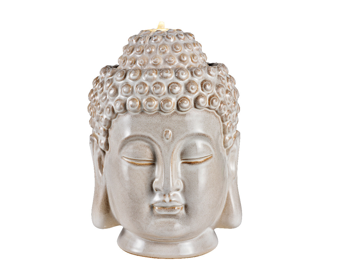 FONTANA BUDDHA 31X32X44,5CM 4LT COLOR BIANCO