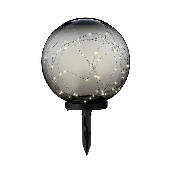 LAMPADA SOLARE 30X38CM GRIGIO FUMO
