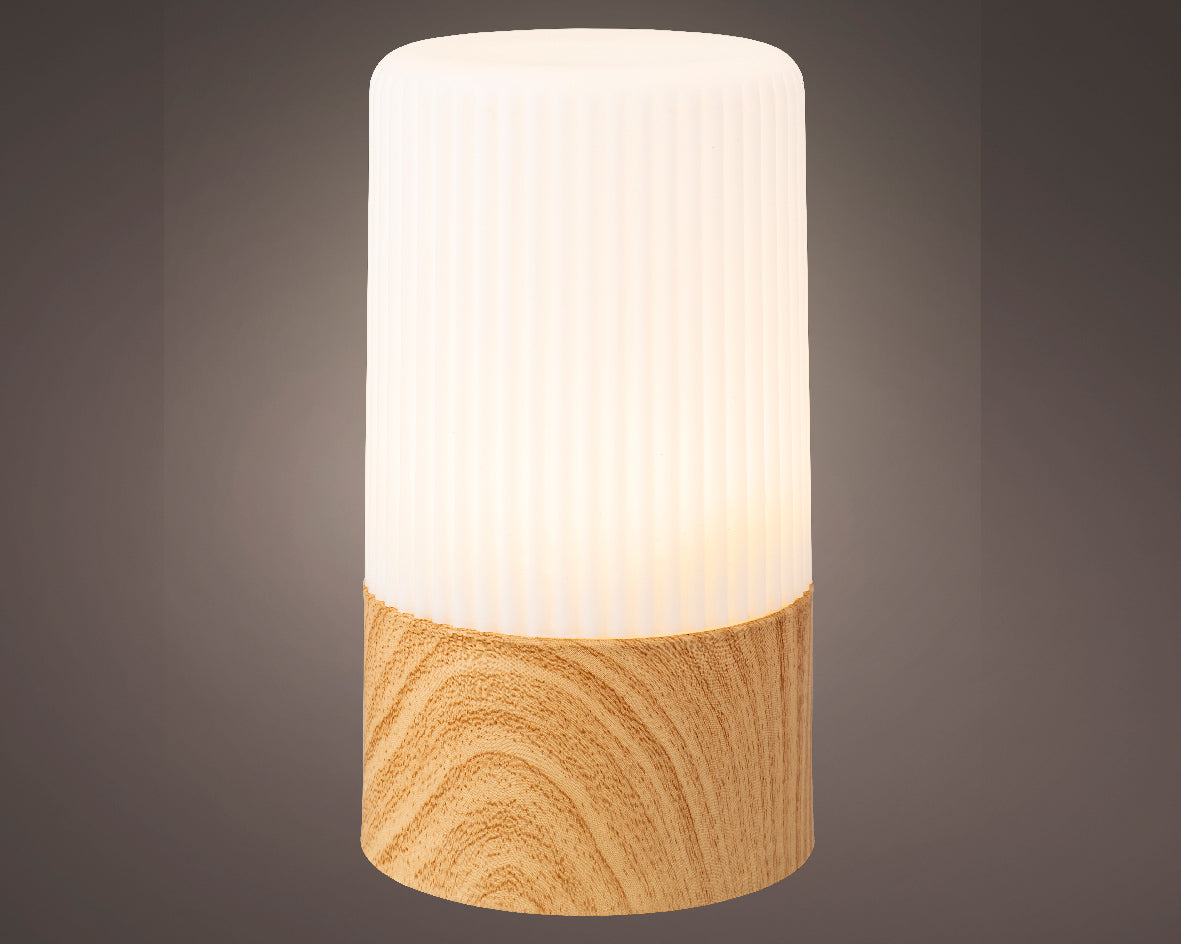 LAMPADA DA TAVOLO LED 7,5X13,5CM BIANCO CALDO