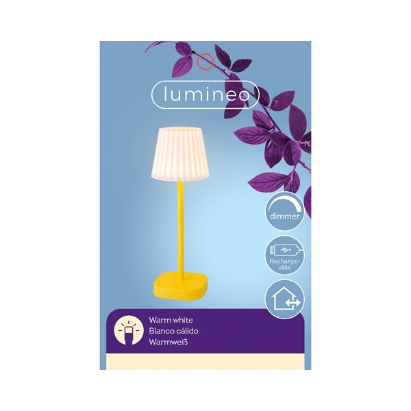LAMPADA LED 12X34,5CM BIANCO CALDO