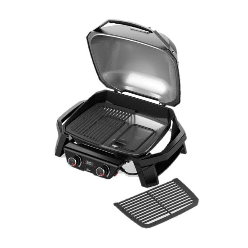 BARBECUE ELETTRICO PULSE 2000 NERO CON CARRELLO