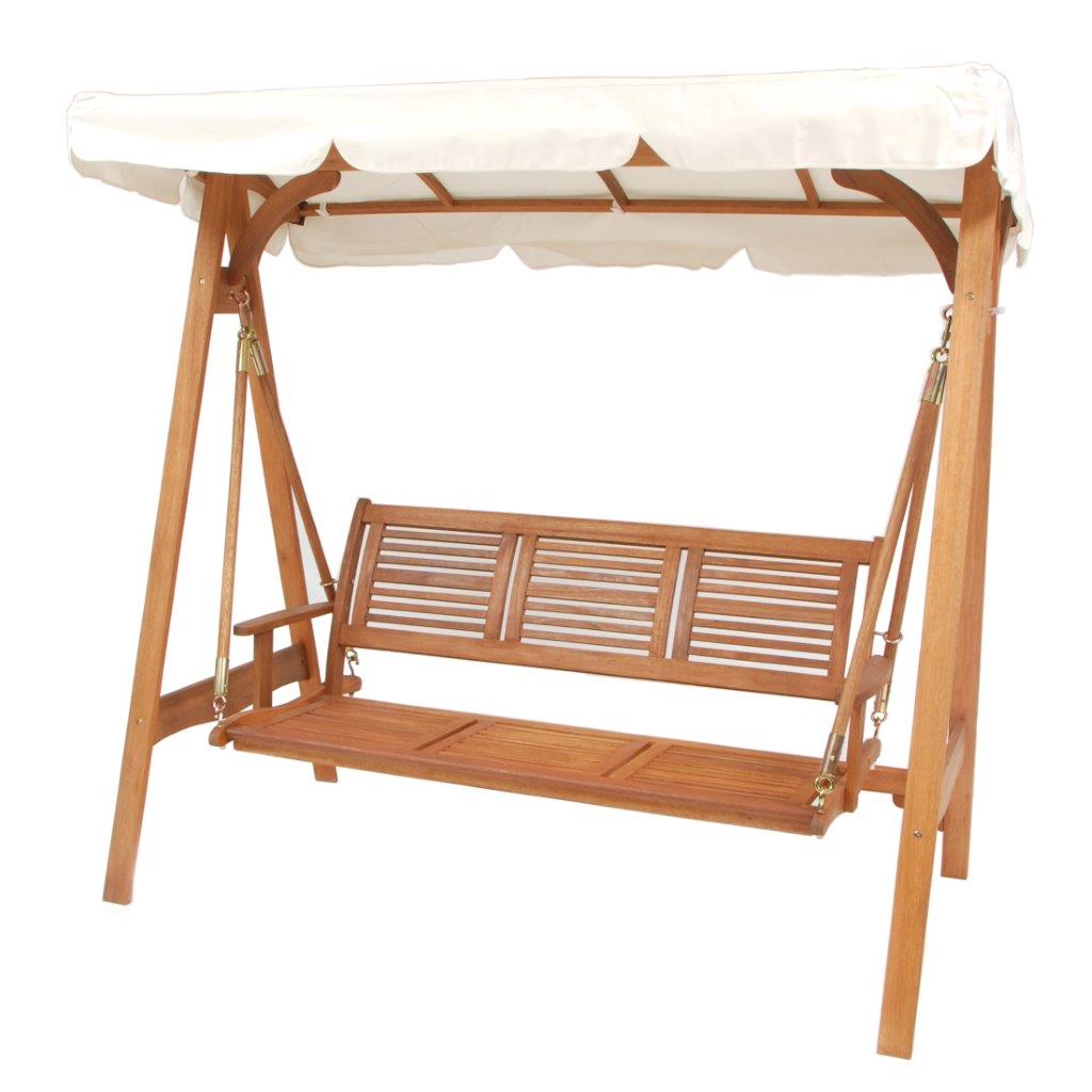 DONDOLO TEXAS 3 POSTI IN LEGNO 200X113X190 CM