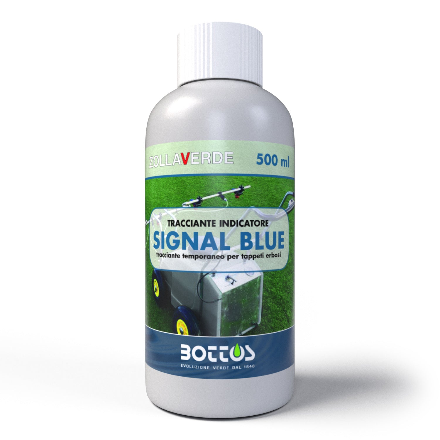 TRACCIANTE INDICATORE PER TRATTAMENTI PRATO ZOLLAVERDE SIGNAL BLUE 500ML