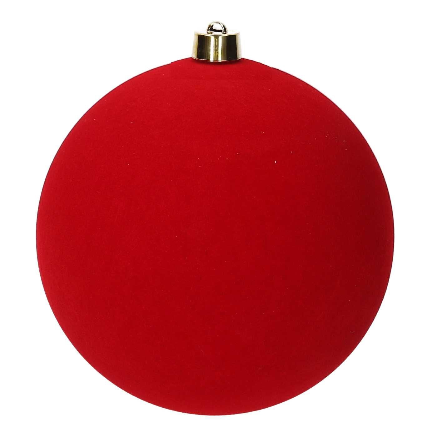 Pallina di Velluto D.40x40h cm Rosso