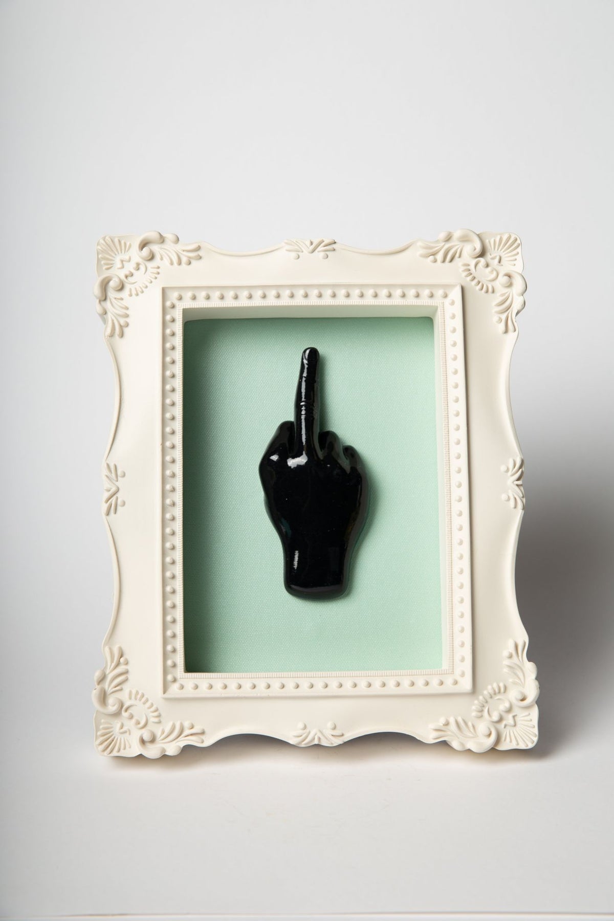 BLOGO Quadro Dito Nero 19,5xH25cm