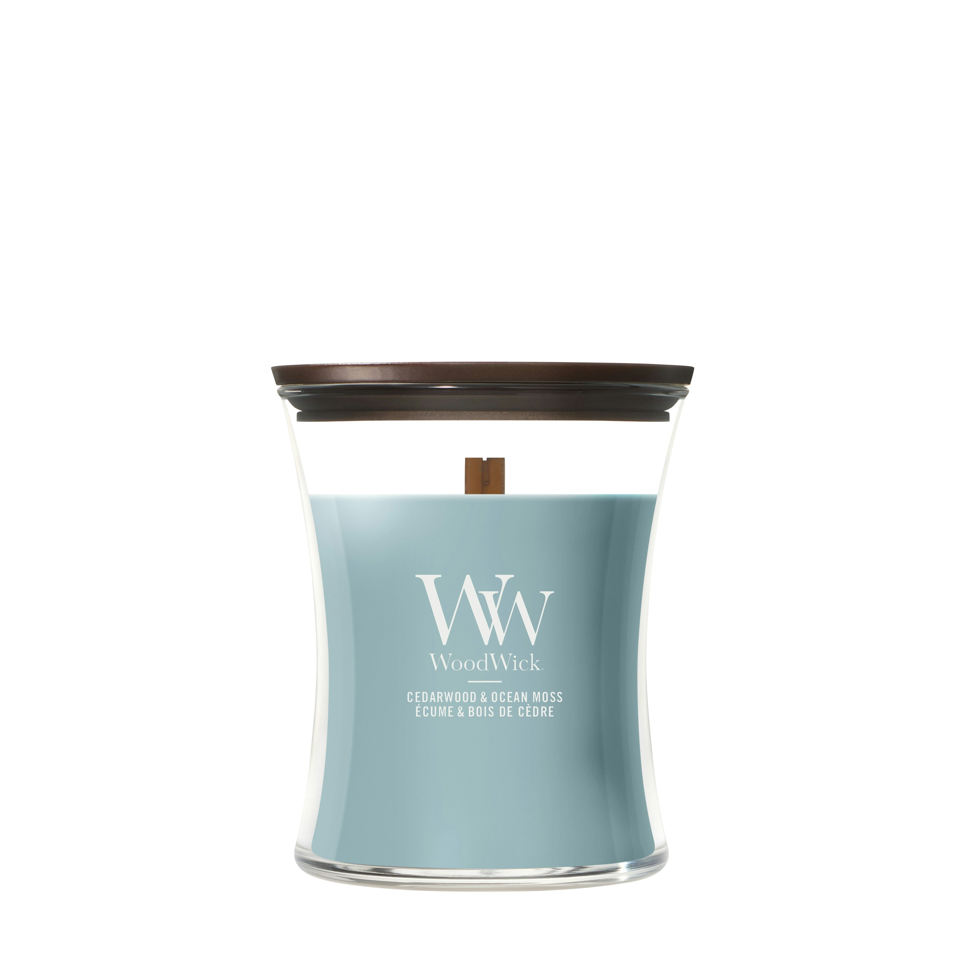 Candela Cedarwood & Ocean Moss 275g Blu WoodWick
