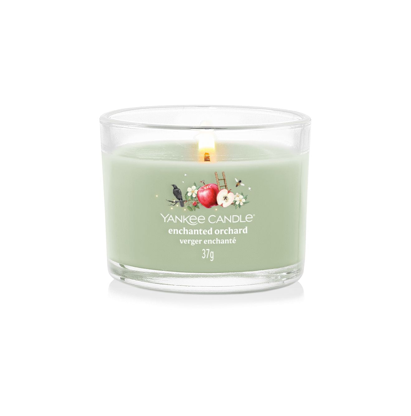 YANKEE CANDLE Candela in vetro Enchanted Orchard