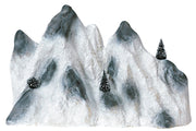 PAESAGGIO CON MONTAGNE MEDIO - MEDIUM SKI MOUNTAIN BACKDROP