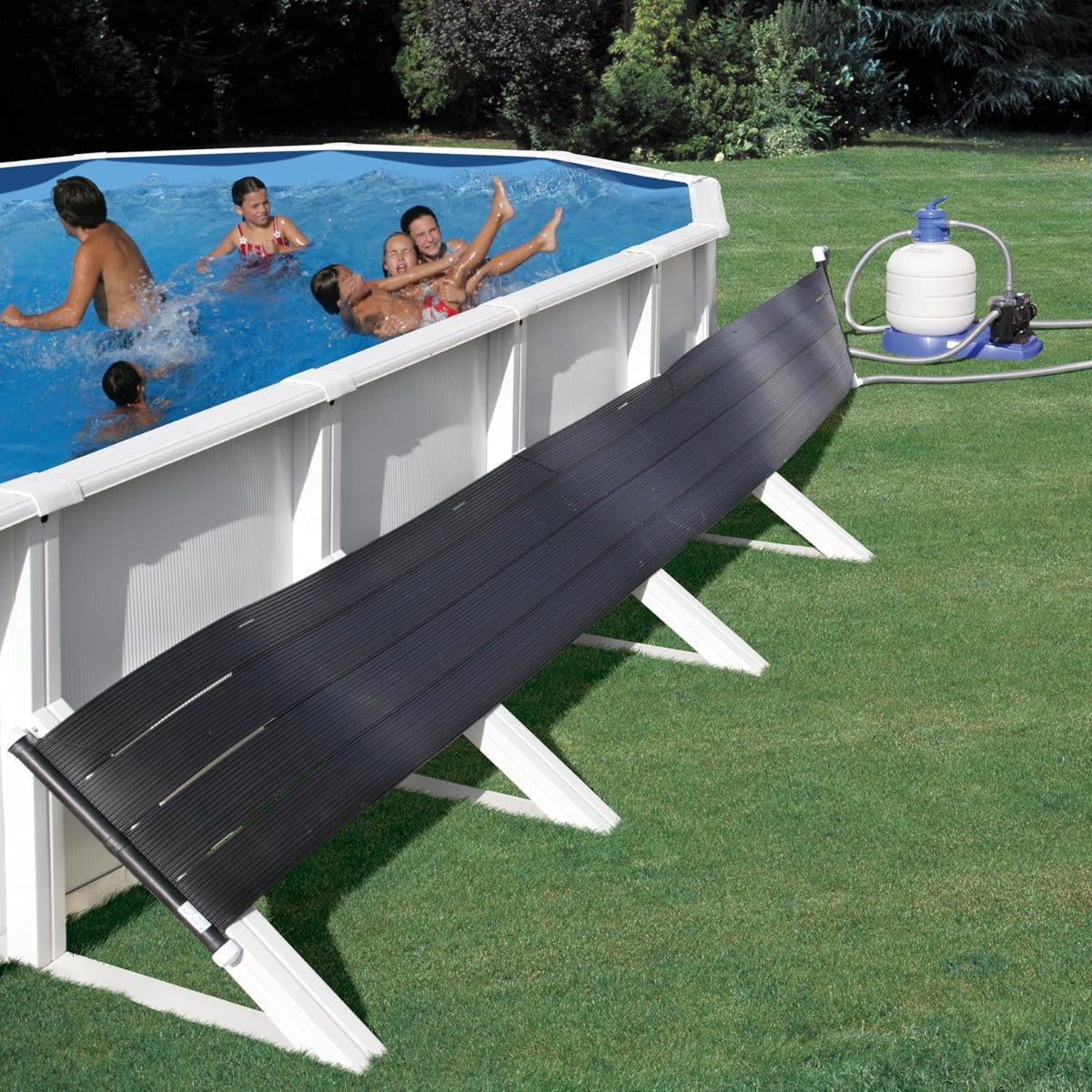 RISCALDATORE ACQUA A PANNELLO SOLARE 600X60 CM