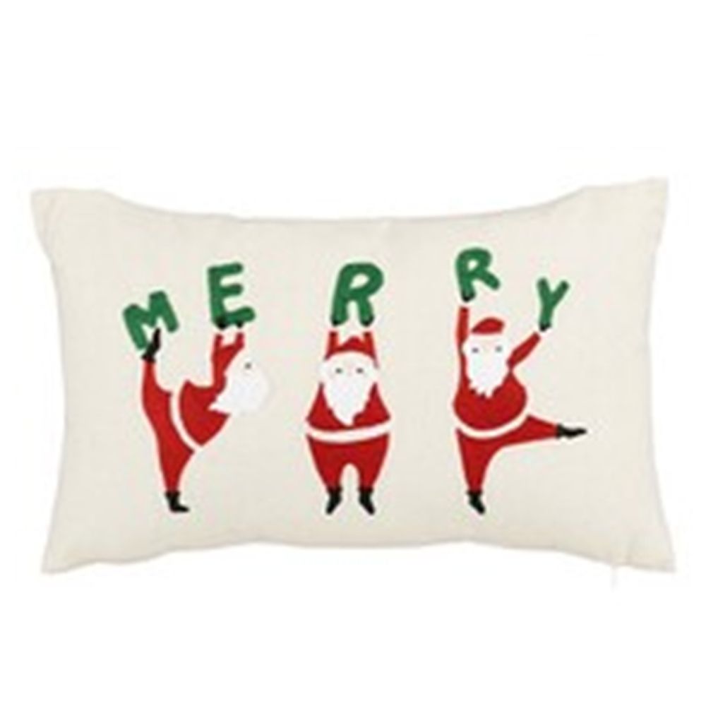 Cuscino Babbo 50x14x30 cm Bianco