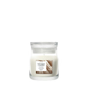 Candela Warm Cashmere piccola 110g Marrone Yankee Candle