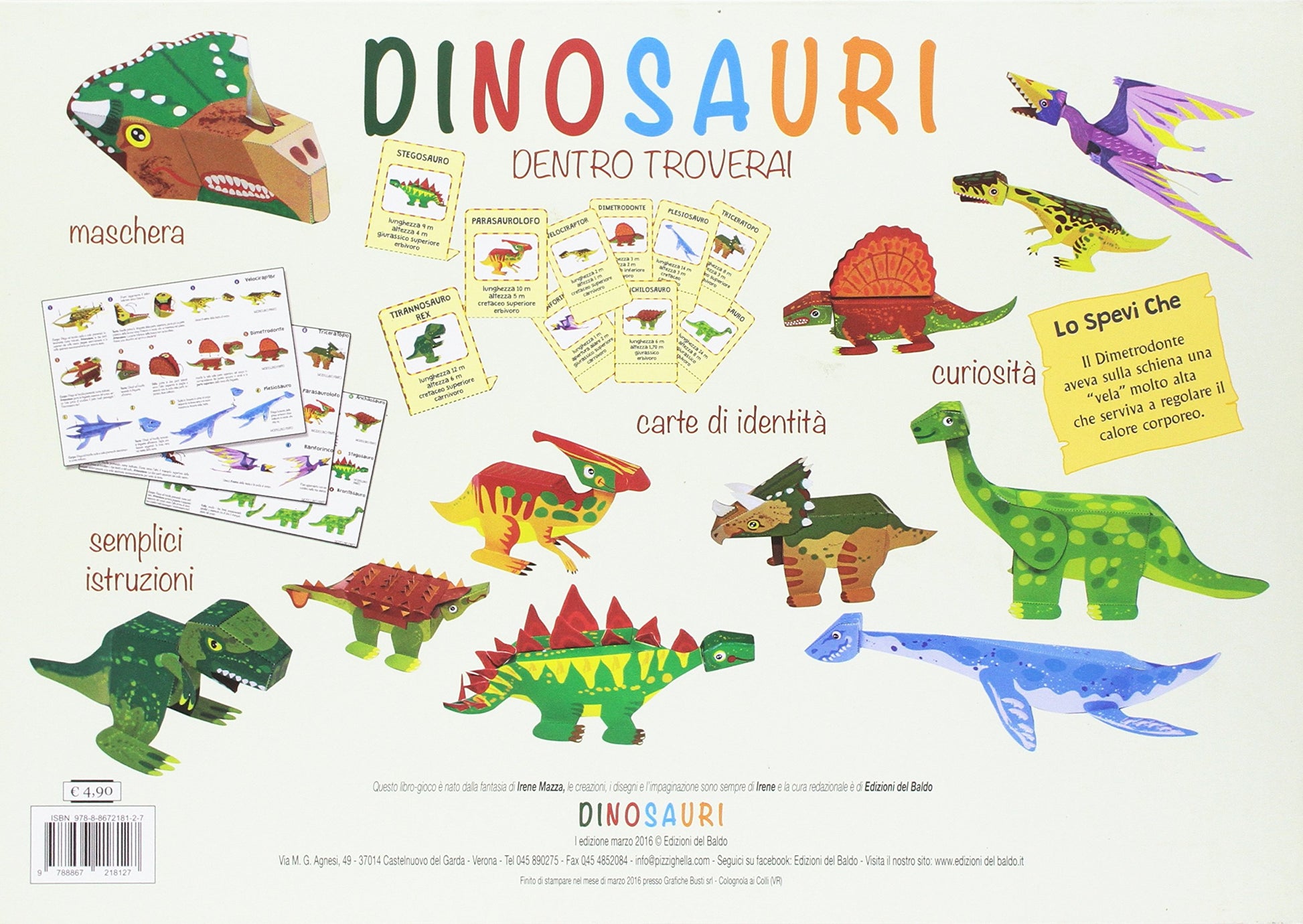 LIBRO DINOSAURI