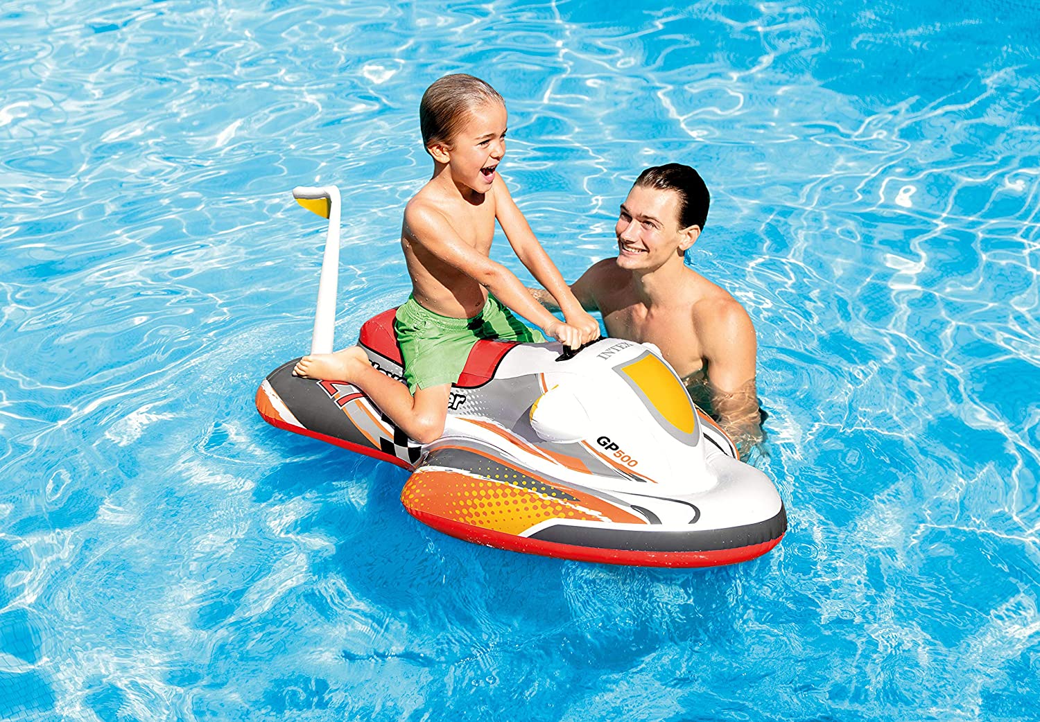 ACQUASCOOTER GONFIABILE CAVALCABILE  117X77CM