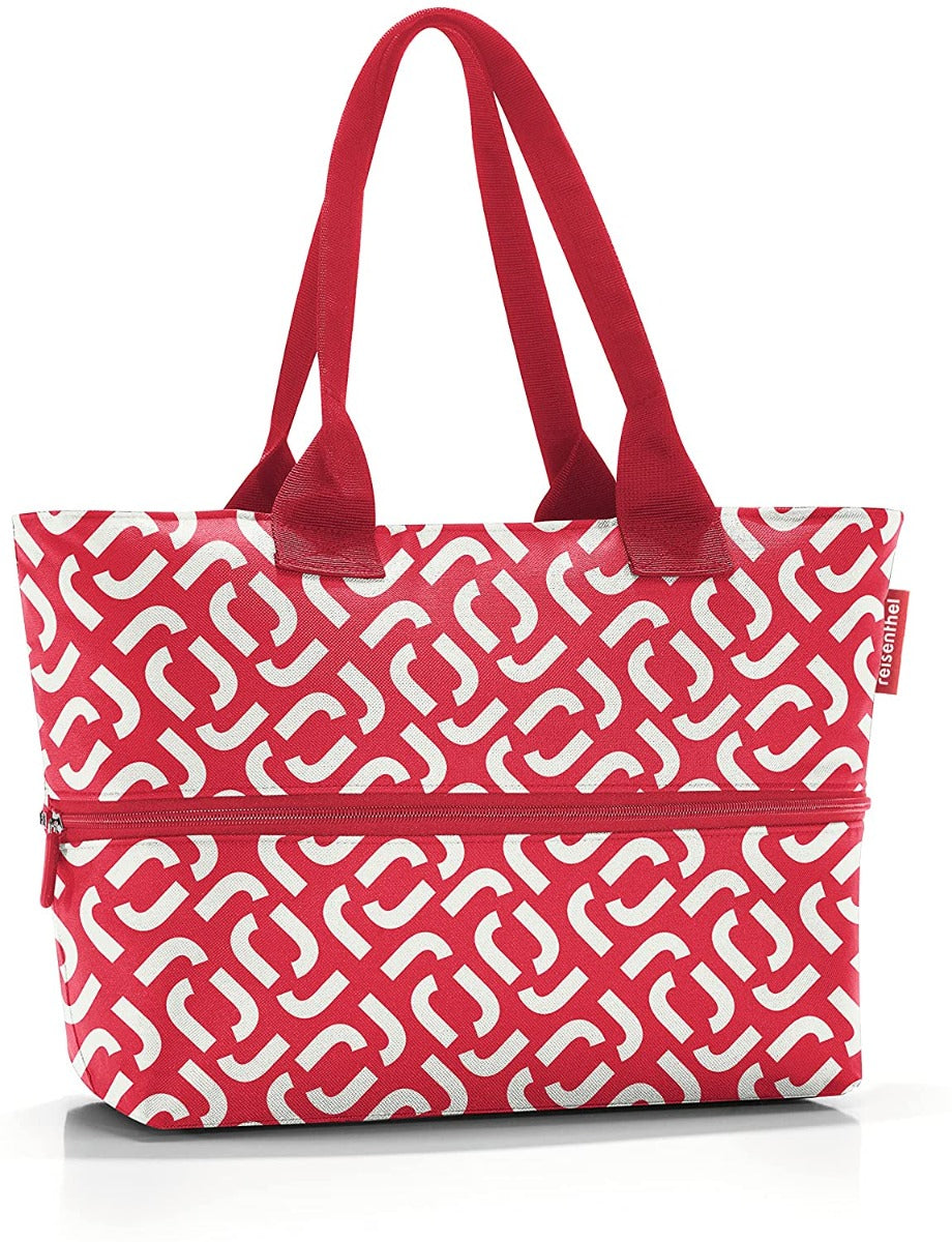 BORSA SHOPPER E1 SIGNATURE RED