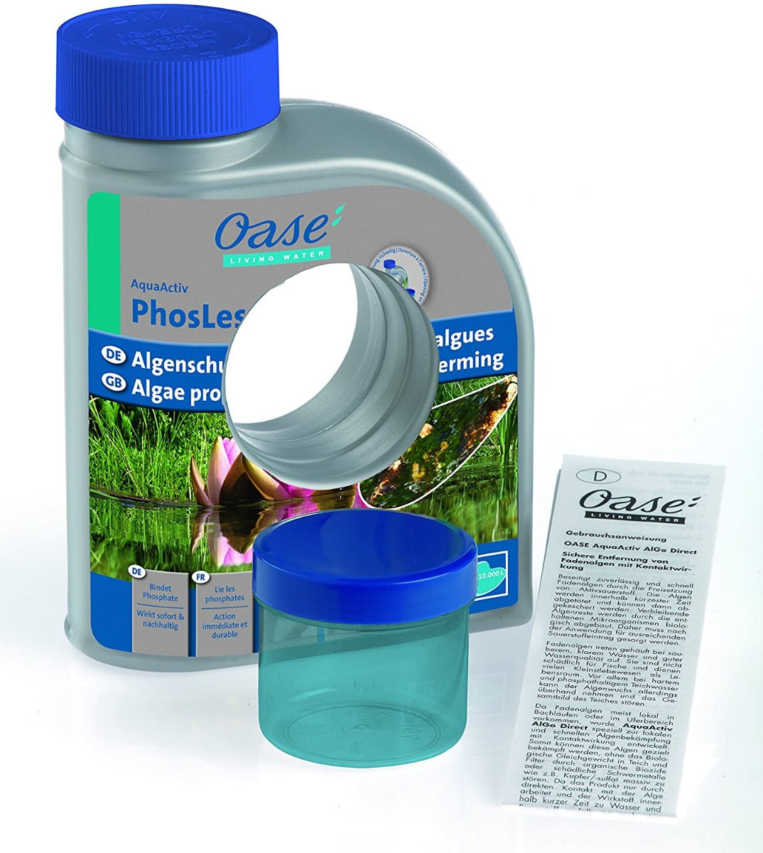 AQUAACTIV PHOSLESS DIRECT 500ML PROTEZIONE ALGHE OASE