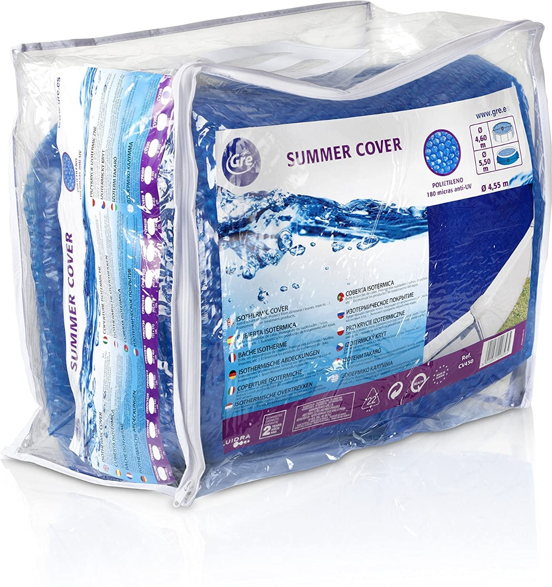 COPERTURA ESTIVA PER PISCINA ROTONDA TRA I 450/460CM