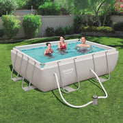 PISCINA RETTANGOLARE 282X196X84CM CON POMPA FILTRO