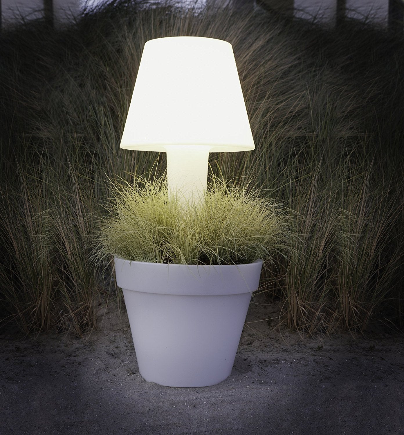 VASO LUMINOSO PURE TWILIGHT 50CM TRASPARENTE