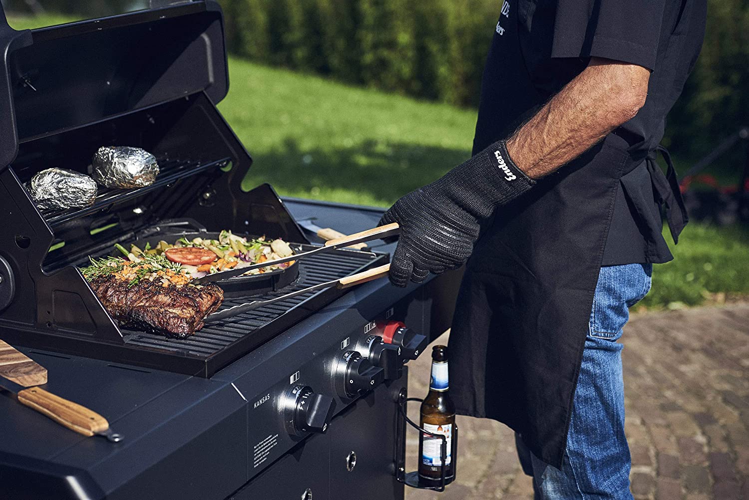PORTABOTTIGLIA DA BARBECUE - GRILL MAGS