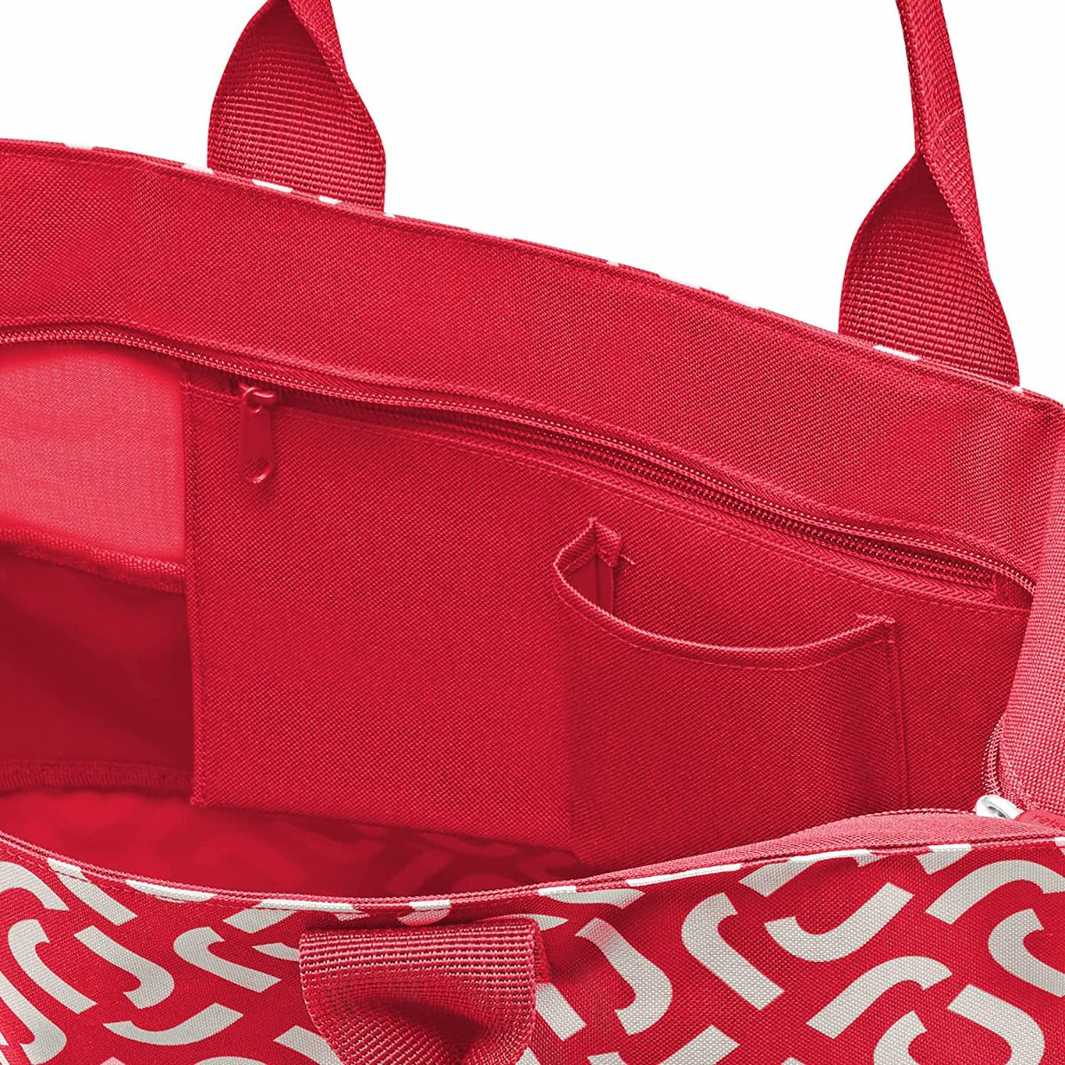 BORSA SHOPPER E1 SIGNATURE RED