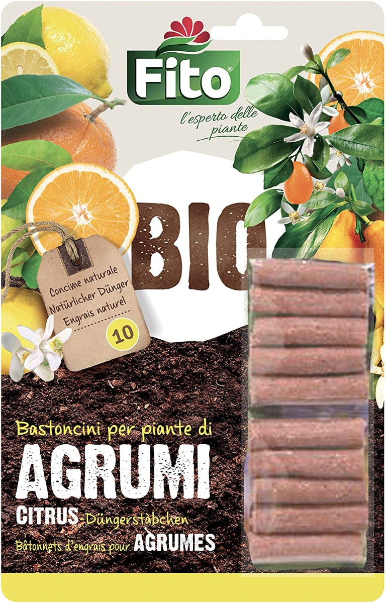 CONCIME BASTONCINI BIO PER AGRUMI