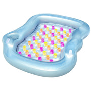 MATERASSINO DOPPIO DESIGNER 218X183X30CM