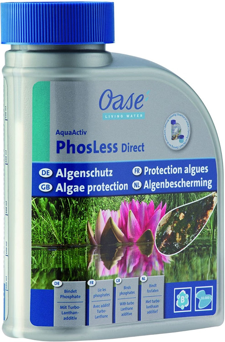 AQUAACTIV PHOSLESS DIRECT 500ML PROTEZIONE ALGHE OASE