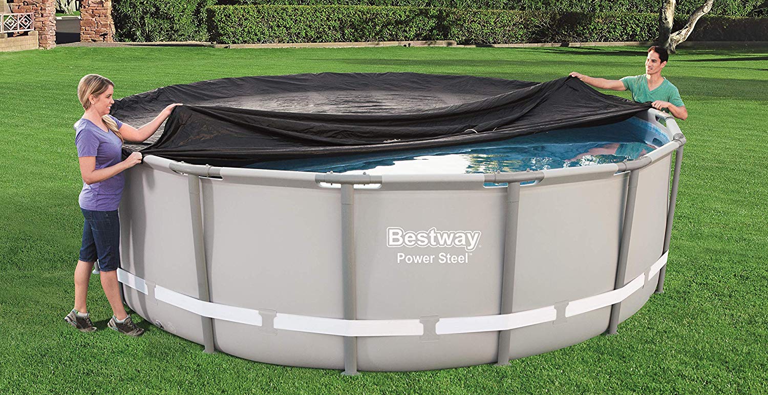COPERTURA PER PISCINE STEEL FRAME DIAM 488CM BESTWAY