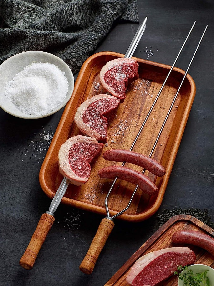 SPIEDO CHURRASCO 85CM A DUE PUNTE