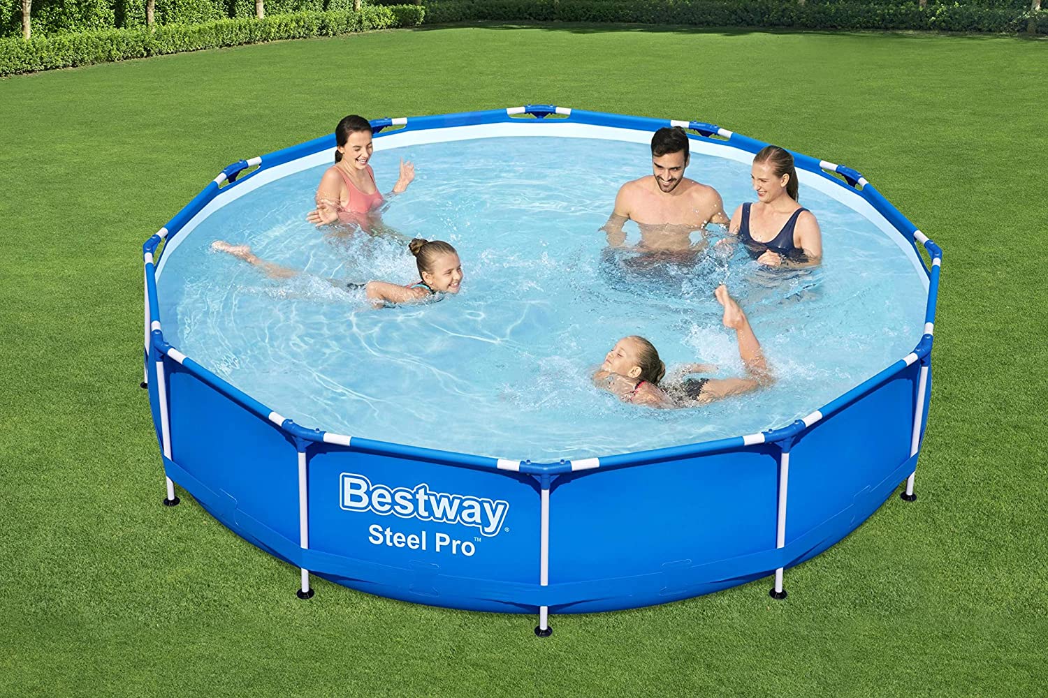PISCINA ROTONDA STEEL PRO MAX 366X76 CM