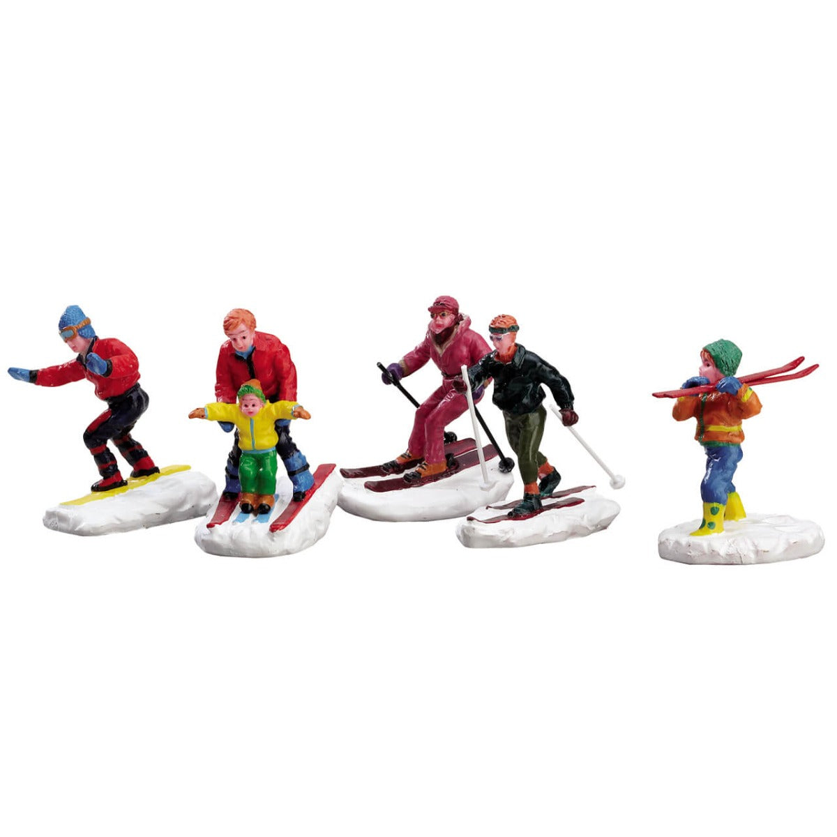 Winter Fun Figurines, Set Of 5 - LEMAX COD. 92357
