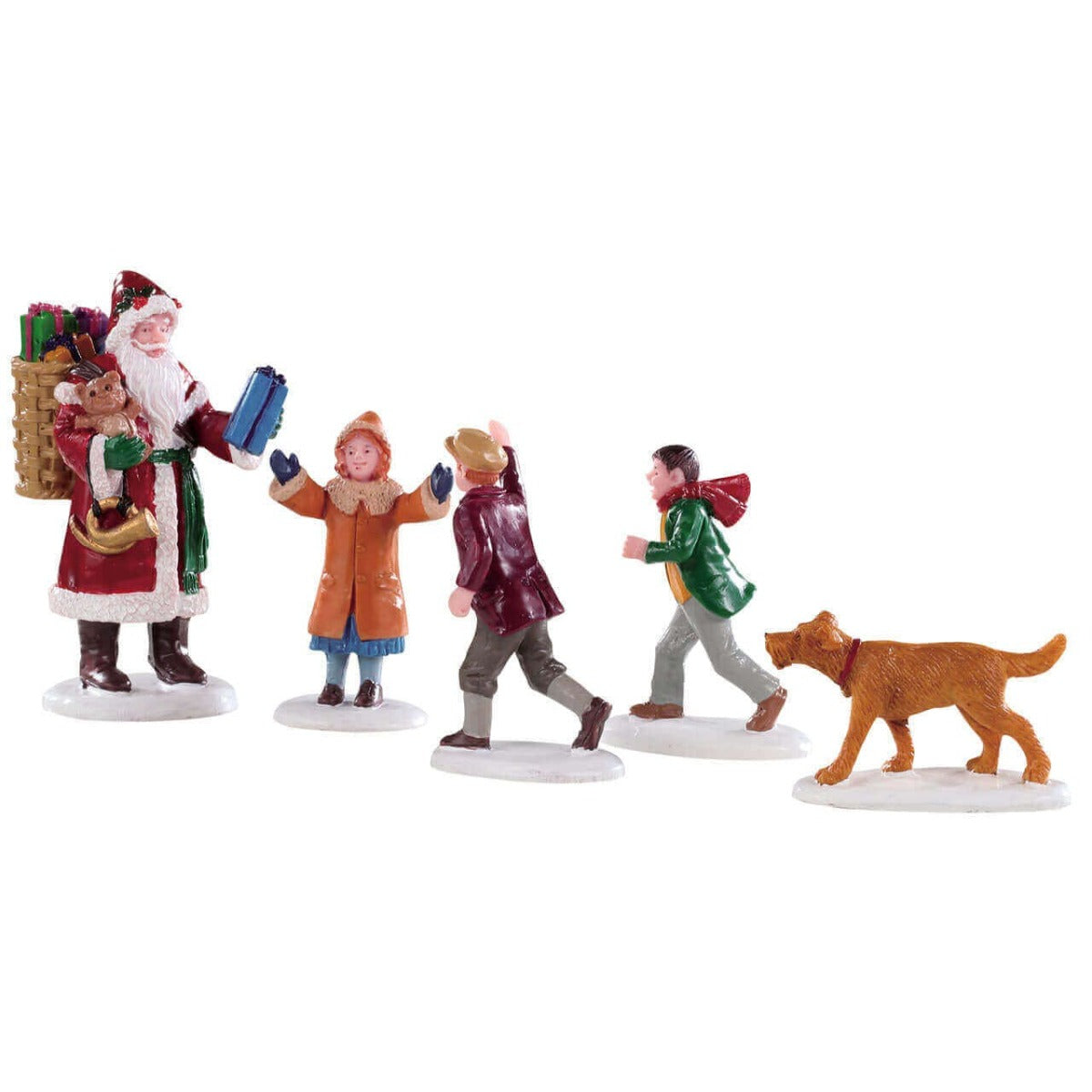 ECCO BABBO NATALE! - PAPA CHRISTMAS!, SET OF 5