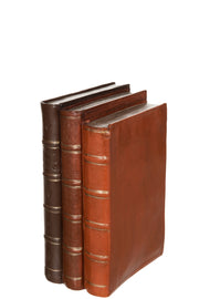 Libri Poliresina Marrone Grande Peraga Christmas