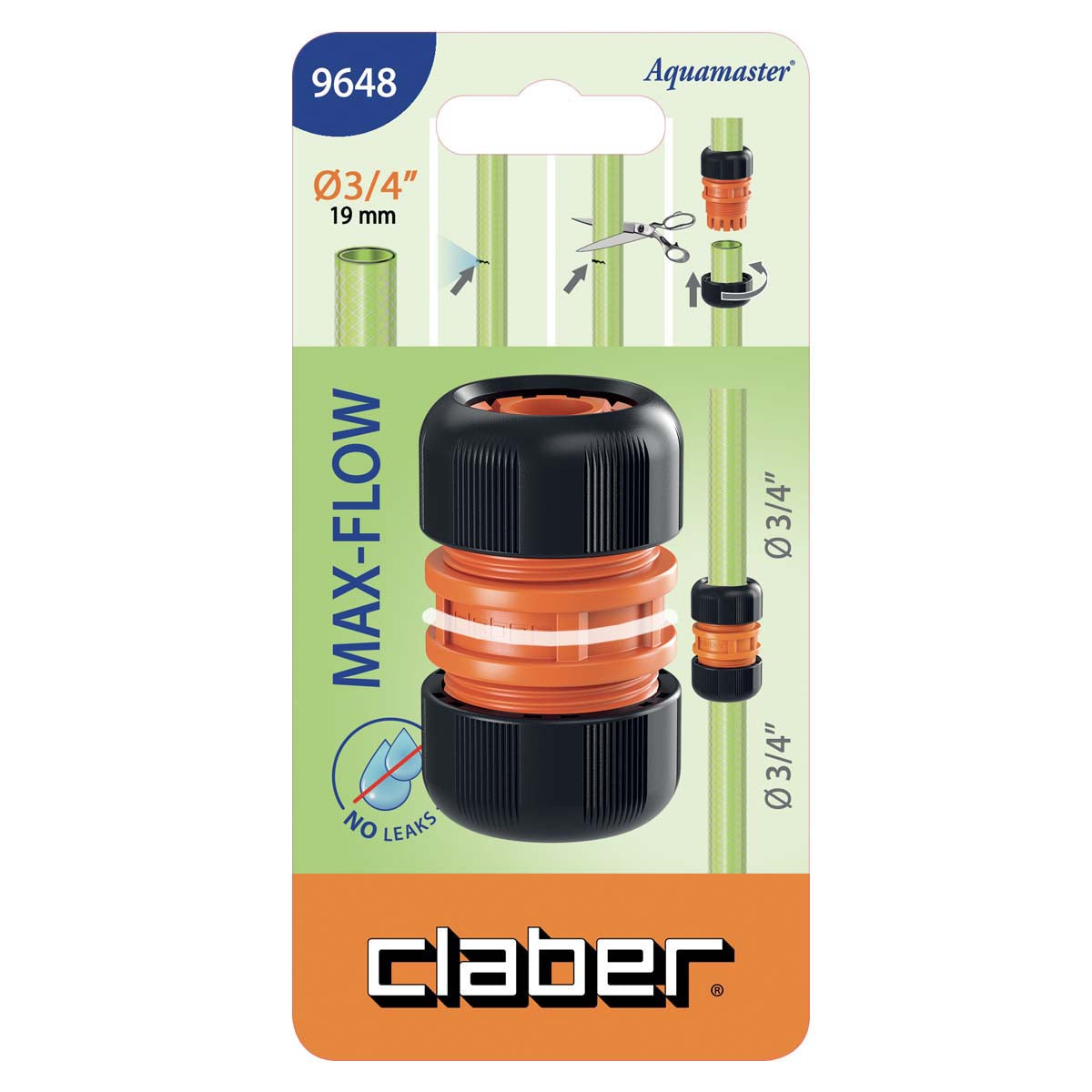 RIPARATORE 3/4" MAX FLOW - 9648 CLABER