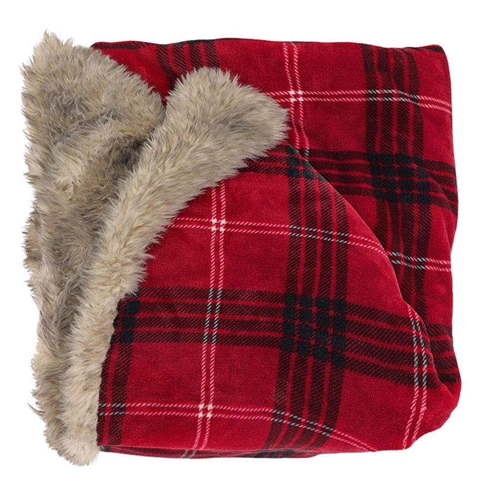 Coperta Kenza 130x170cm Rosso