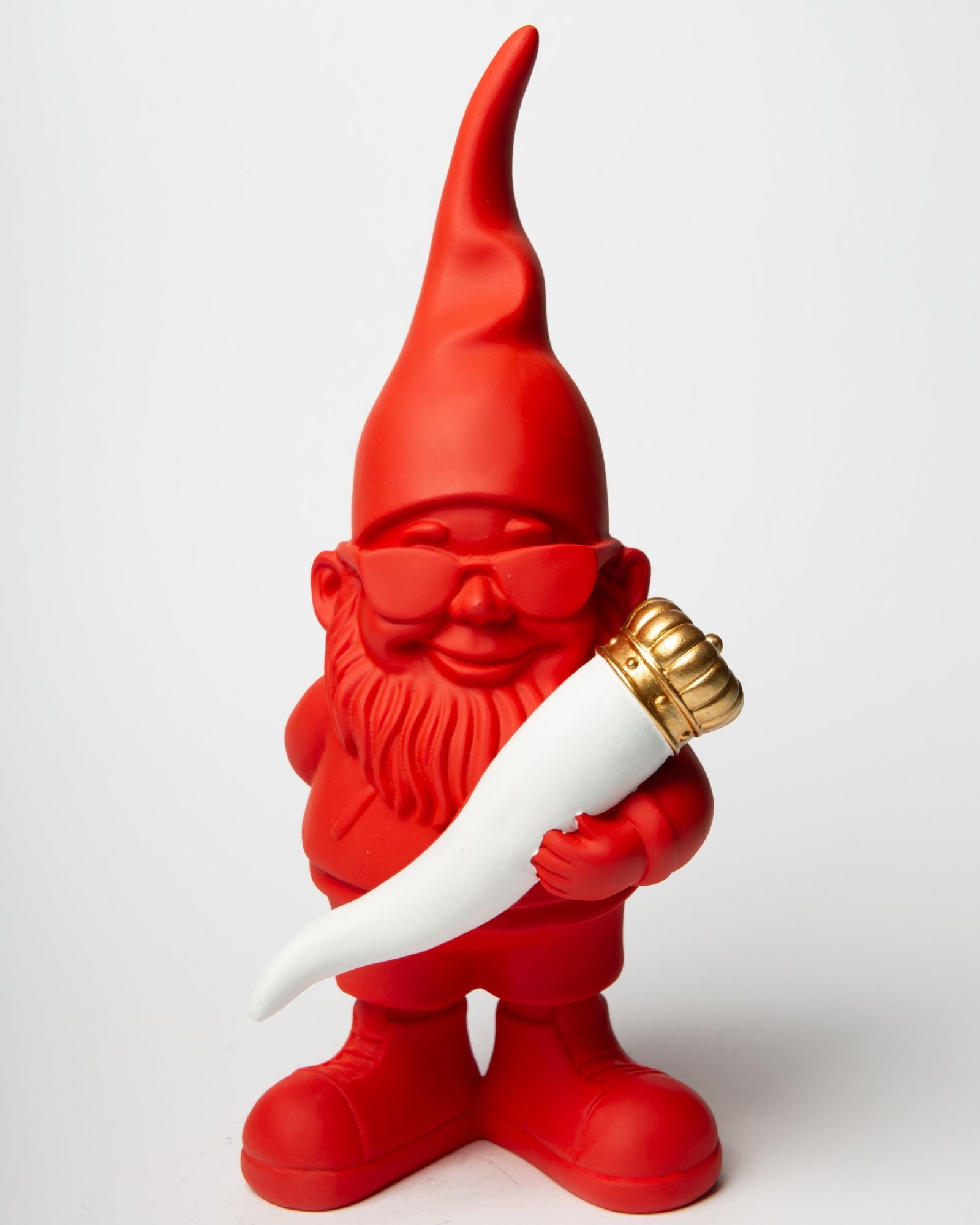 BLOGO Statuetta Fortunato Rosso 12xH29cm