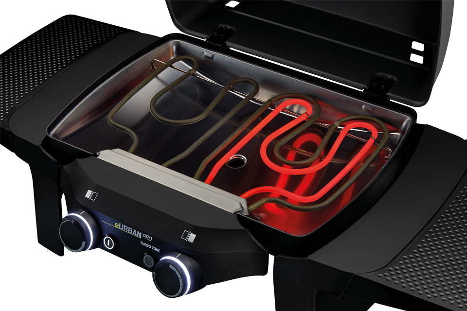 Barbecue Elettrico eUrban Pro 2 Turbo Nero ENDERS