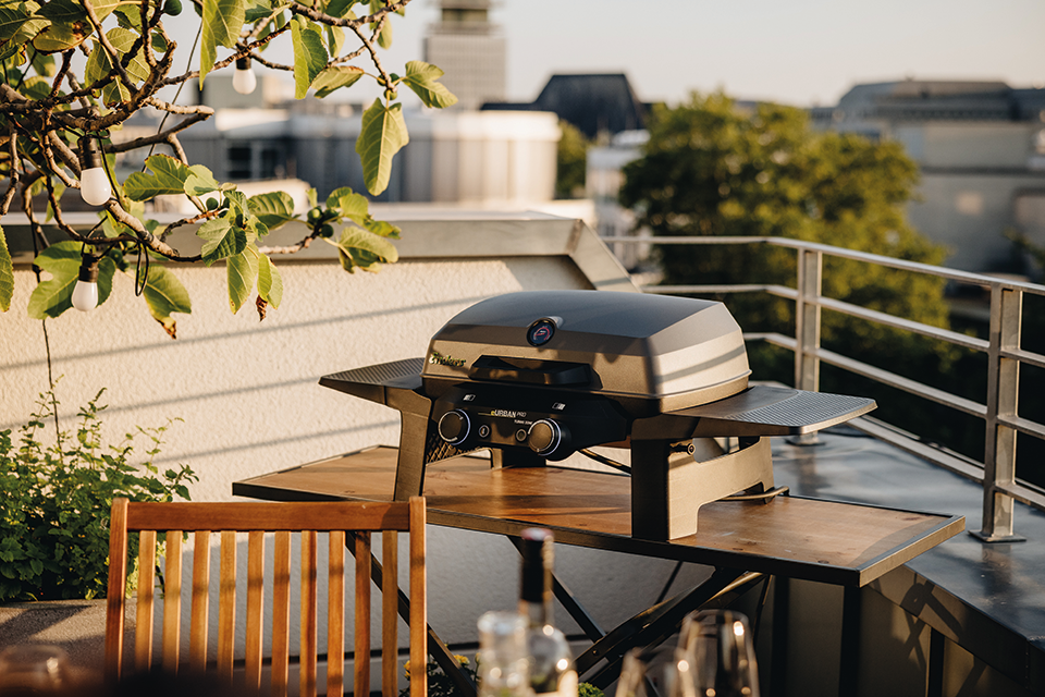 Barbecue Elettrico eUrban Pro 2 Turbo Nero ENDERS