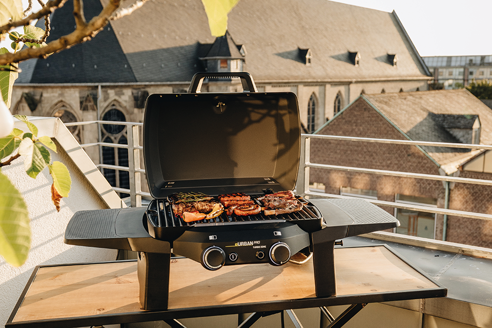 Barbecue Elettrico eUrban Pro 2 Turbo Nero ENDERS