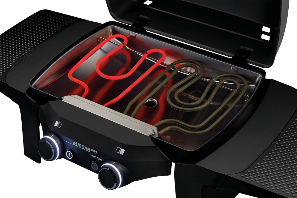 Barbecue Elettrico eUrban Pro 2 Turbo Nero ENDERS