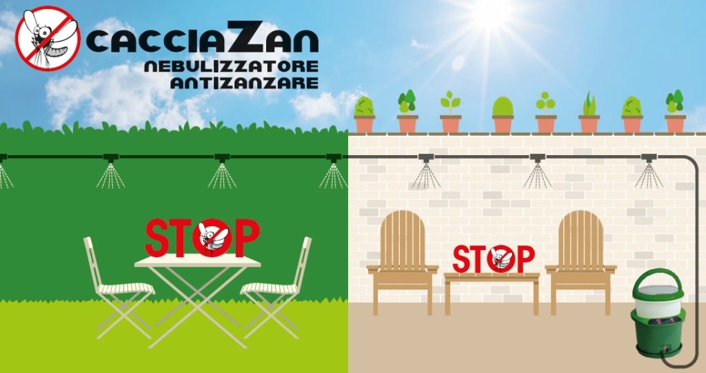 CACCIAZAN NEBULIZZATORE ANTIZANZARE 16 LT GMR
