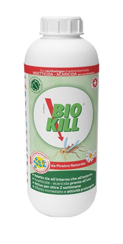 INSETTICIDA ACARICIDA DA PIRETRO NATURALE BIOKILL RICARICA 1 LT