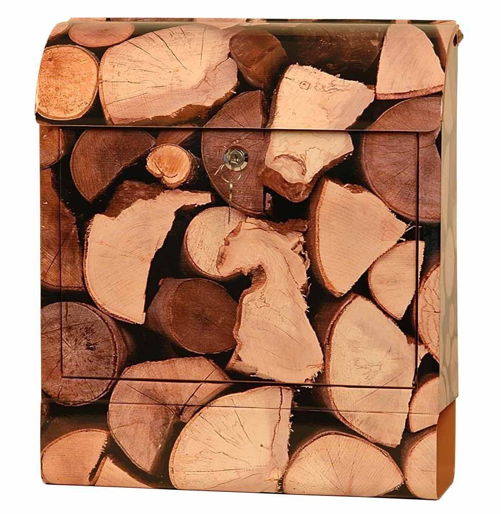 CASSETTA DELLA POSTA SONORA DECORATA LEGNO 45X38X12 CM