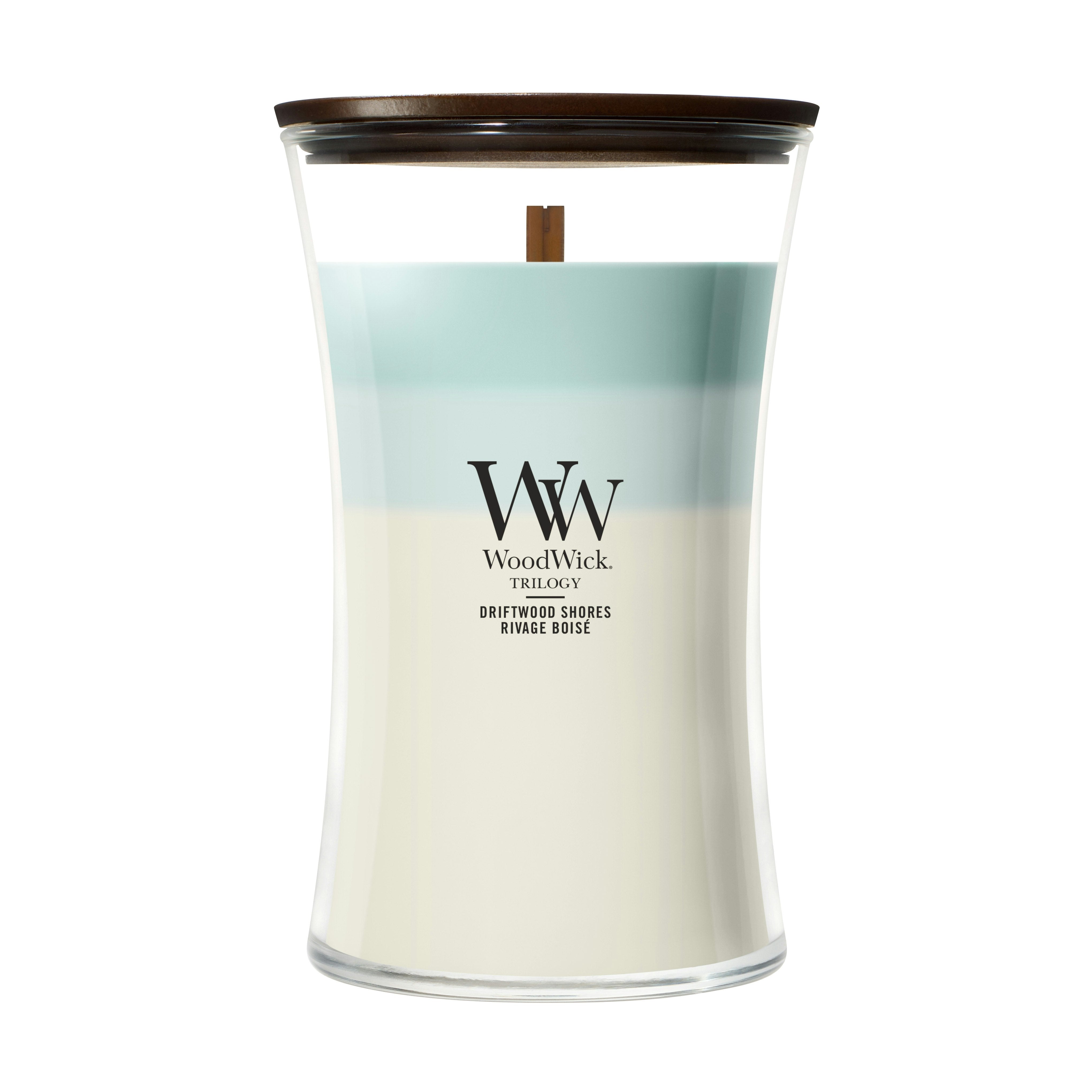 Candela Trilogy Driftwood Shores 609g Woodwick