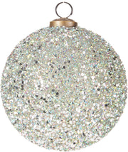 Pallina di Natale in vetro 12 cm verde PERAGA CHRISTMAS
